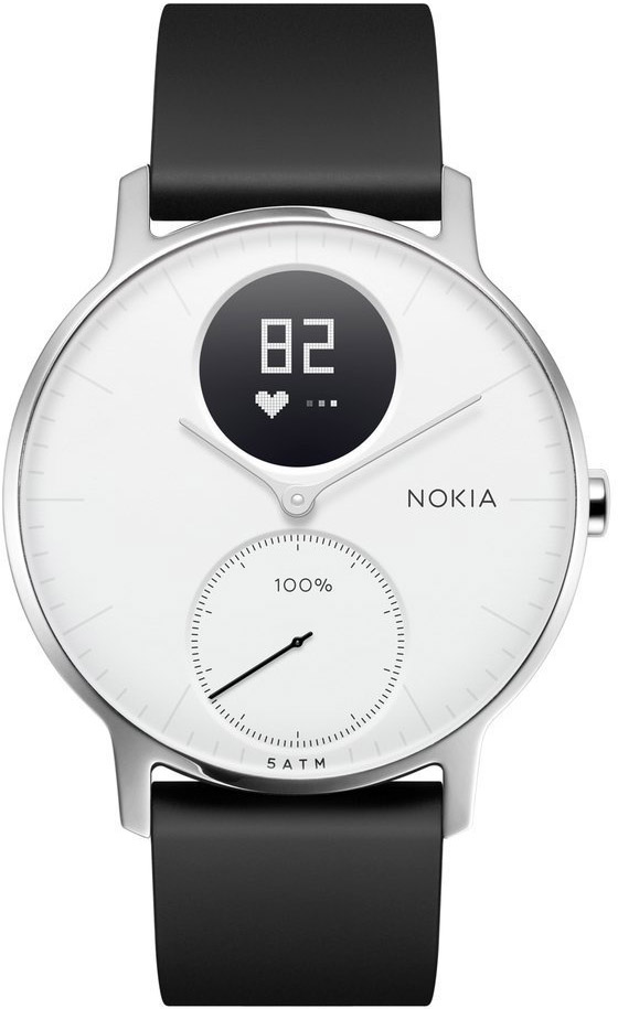 Nokia steel hr rose gold white on sale