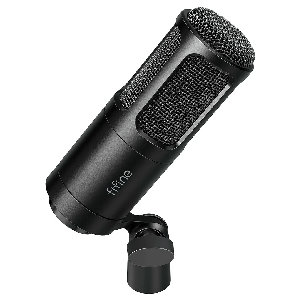 Купить динамический микрофон FIFINE K669D XLR (Black) в Москве в каталоге  проводных микрофонов с доставкой. Характеристики, цены в интернет-магазине  iCover.