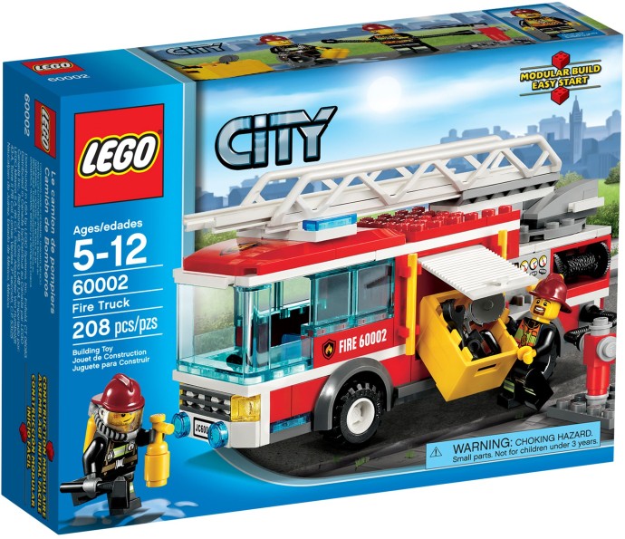 Lego city fire engine online