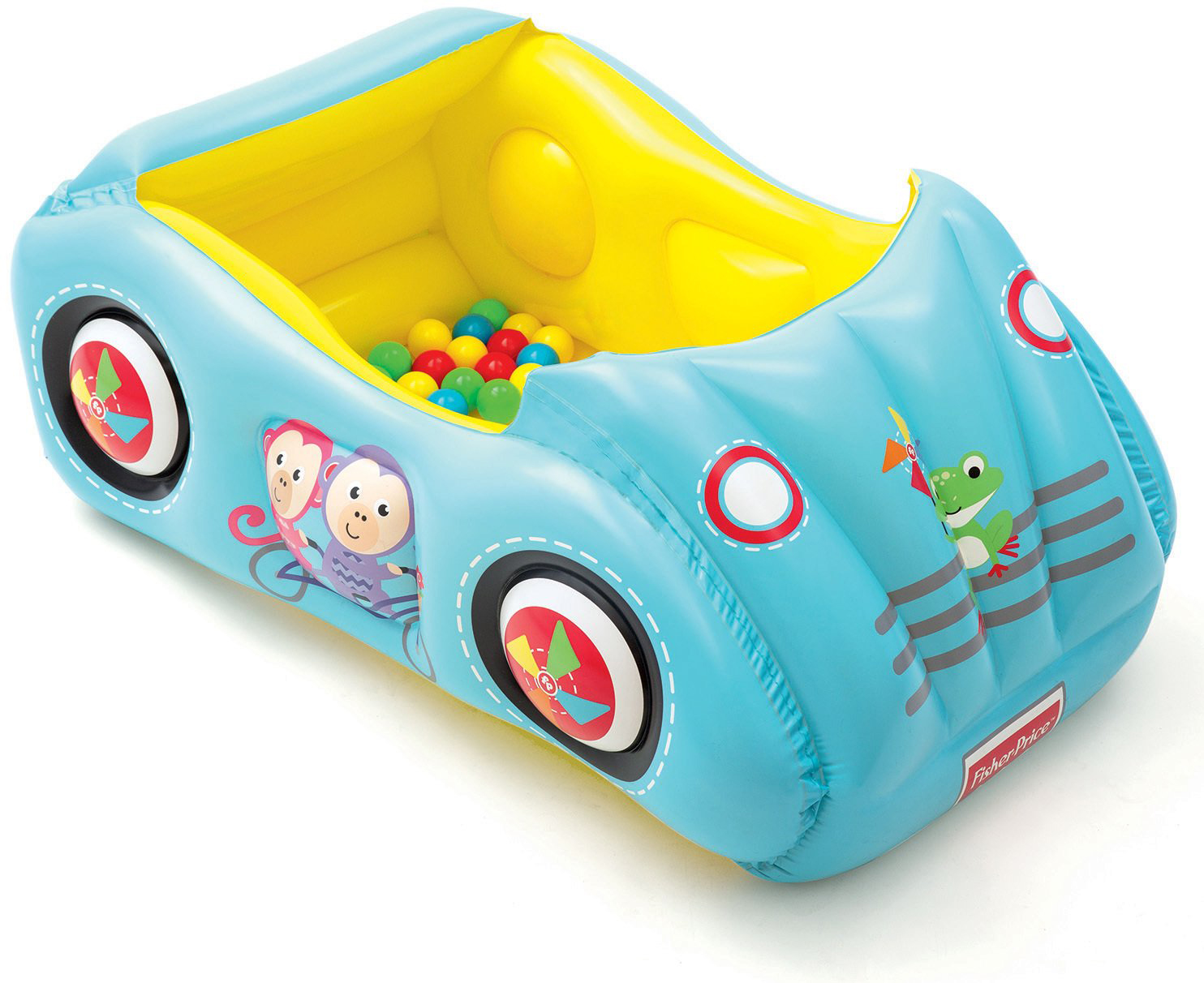 Купить игровой центр Bestway Машина Fisher Price с мячами (93535) в Москве  в каталоге надувных матрасов и кроватей с доставкой. Характеристики, цены в  интернет-магазине iCover.