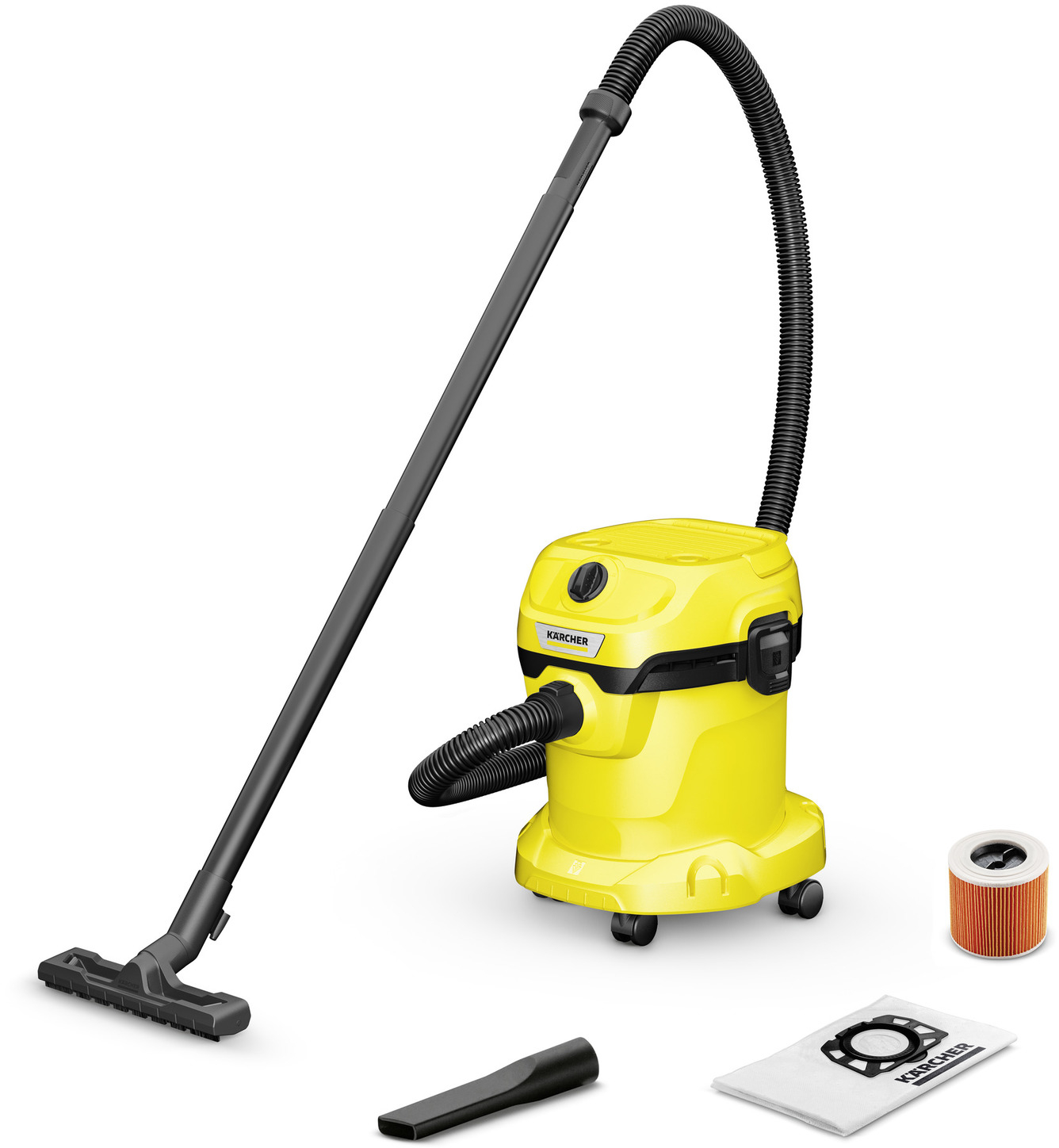 Купить профессиональный пылесос Karcher WD 2 Plus V-15/6/18/C (1.628-014.0)  в Москве в каталоге бытовые пылесосы с доставкой. Характеристики, цены в  интернет-магазине iCover.