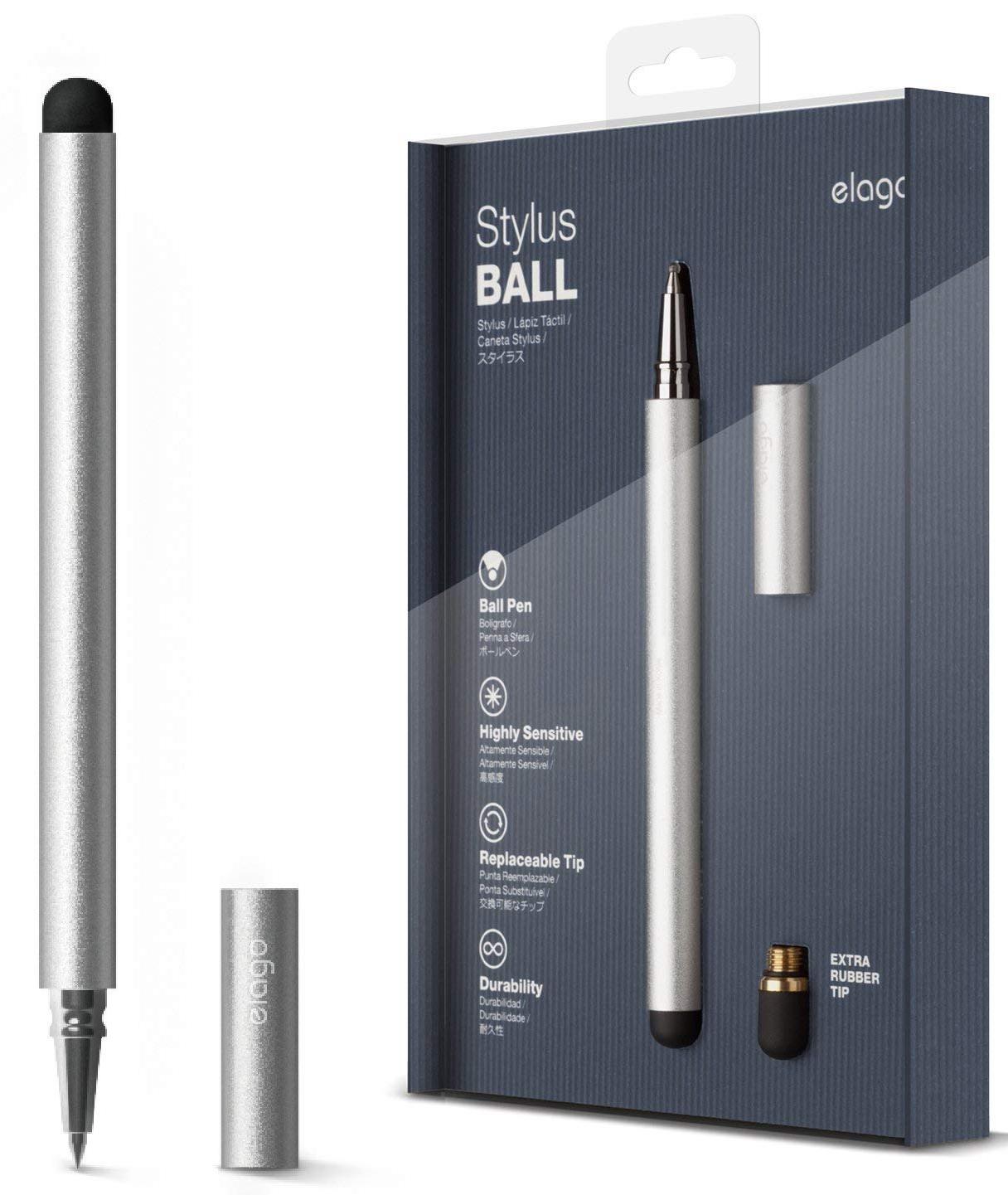 Купить стилус Elago Pen Ball (Silver) в Москве в каталоге стилусов для  телефонов и планшетов с доставкой. Характеристики, цены в интернет-магазине  iCover.