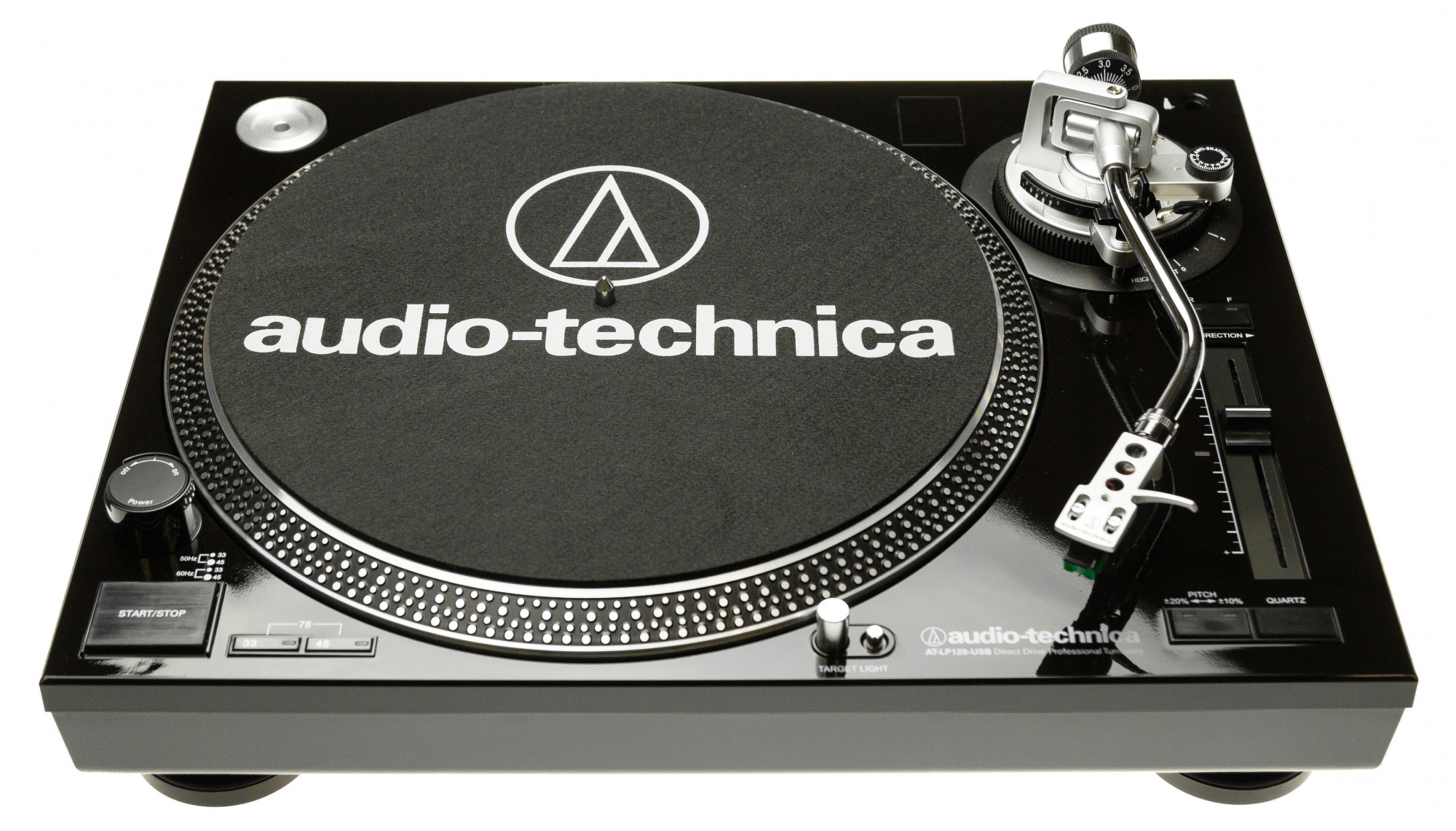 Купить проигрыватель виниловых пластинок Audio-Technica AT-LP120USBHC  (Black) в Москве в каталоге проигрывателей виниловых дисков с доставкой.  Характеристики, цены в интернет-магазине iCover.