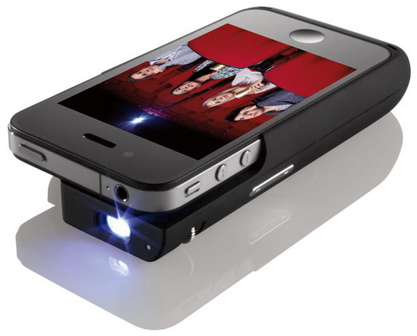 brookstone Pocket Projector iPhone 4 4S