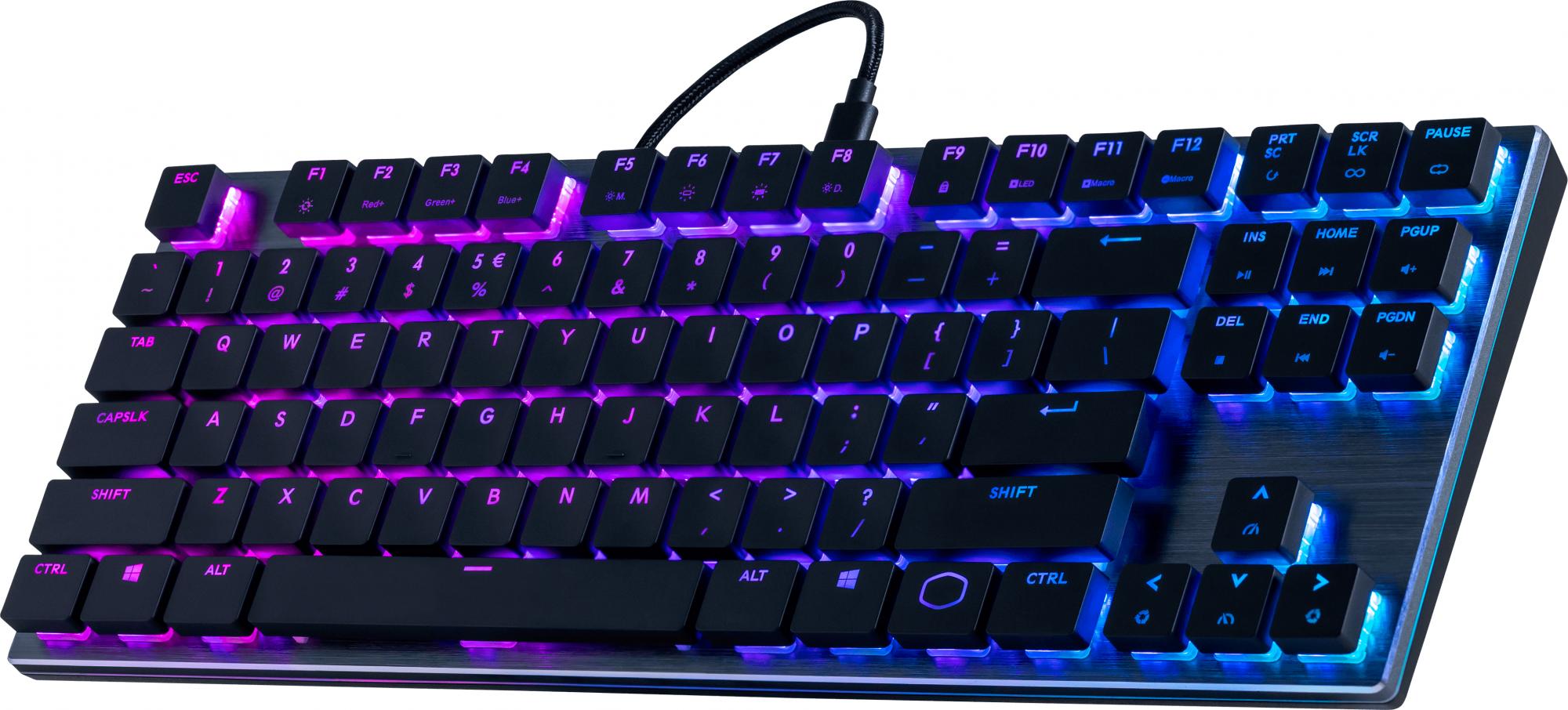 Купить игровая клавиатура Cooler Master Low Profile Tenkeyless SK-630  (SK-630-GKLR1-RU) в Москве в каталоге игровых клавиатур с доставкой.  Характеристики, цены в интернет-магазине iCover.