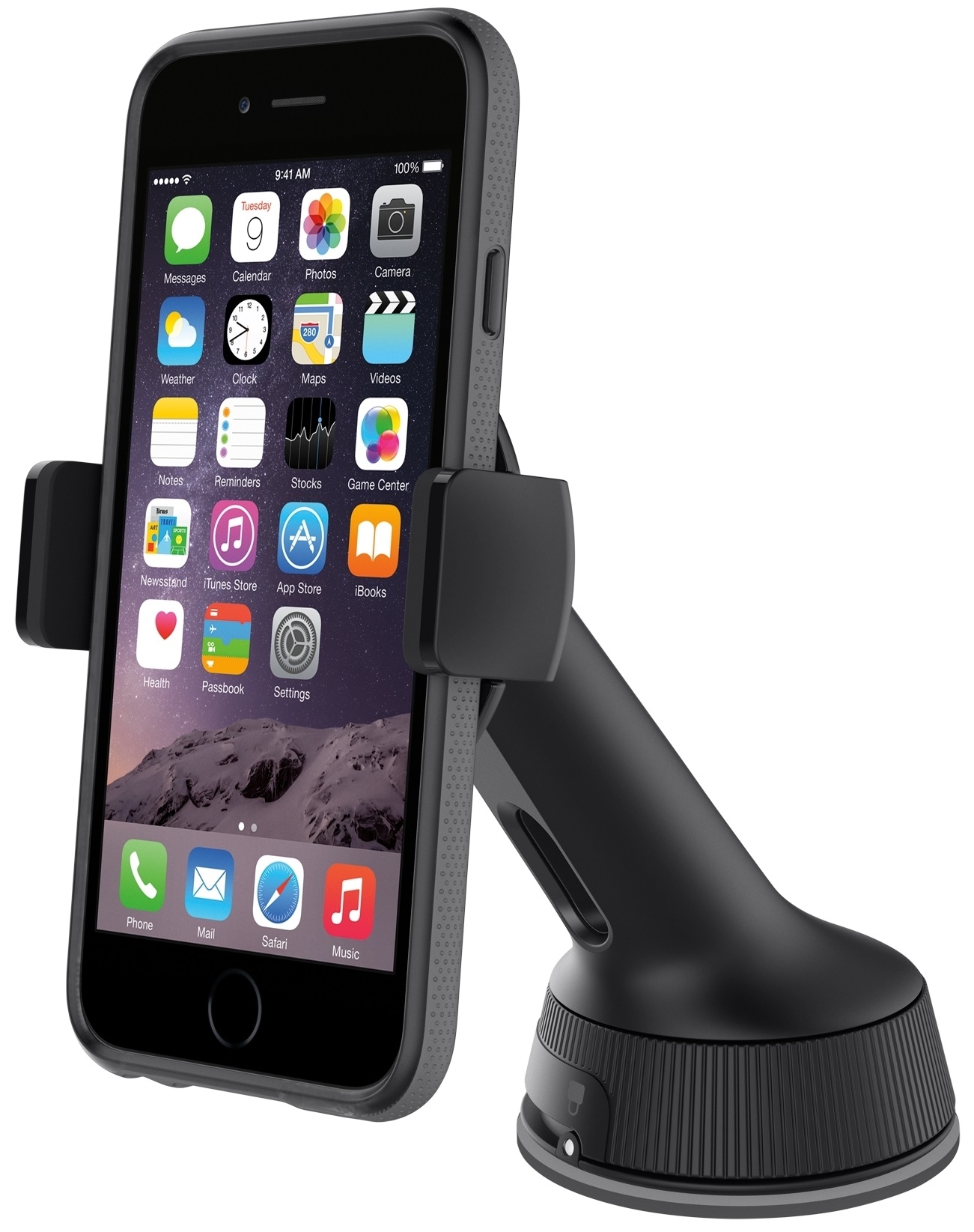 Автомобильный держатель Belkin Car Universal Mount (F8M978bt) для смартфона  для навигатора до 6