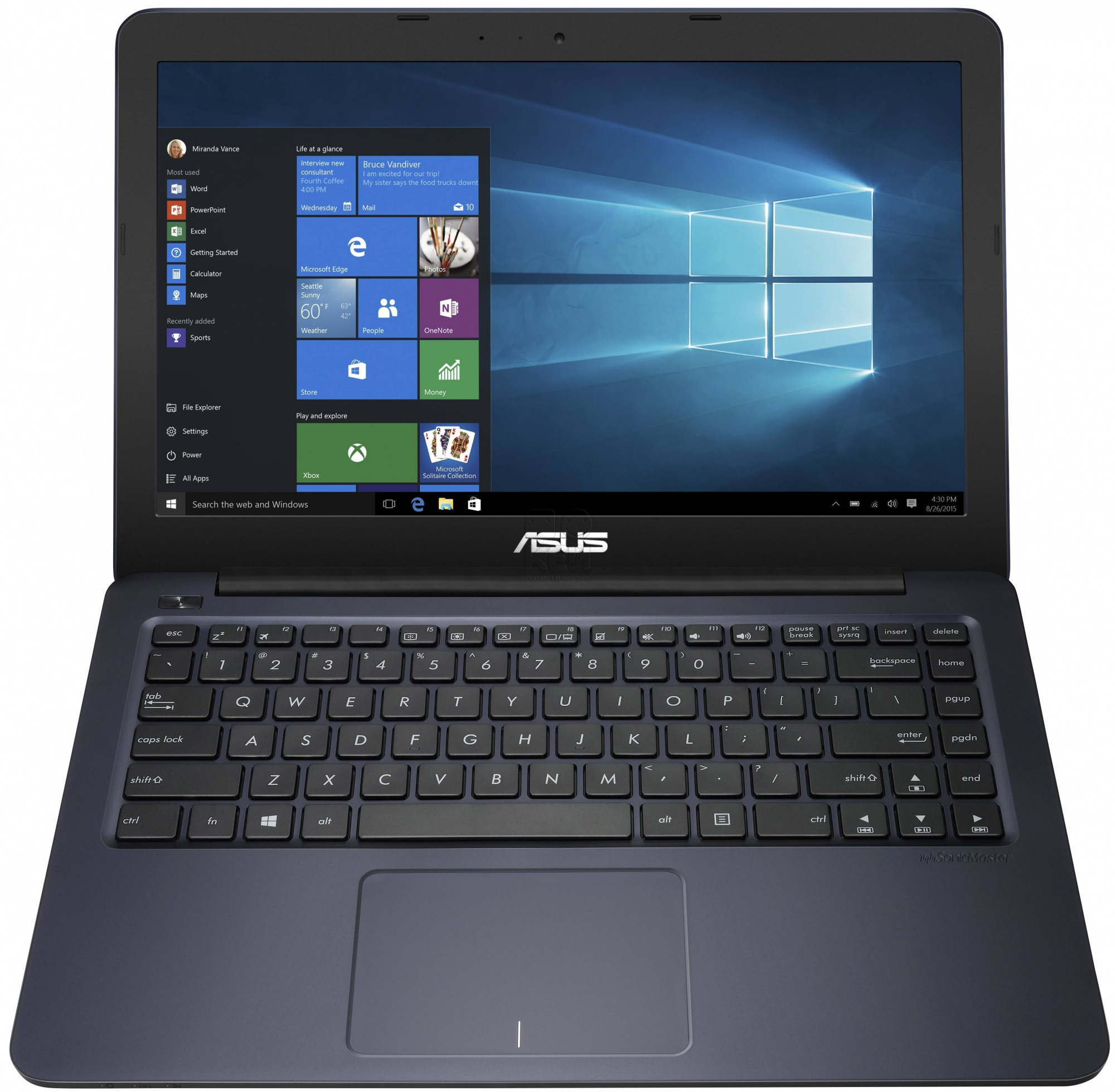 Купить ноутбук Asus E402SA-WX016T 14.0