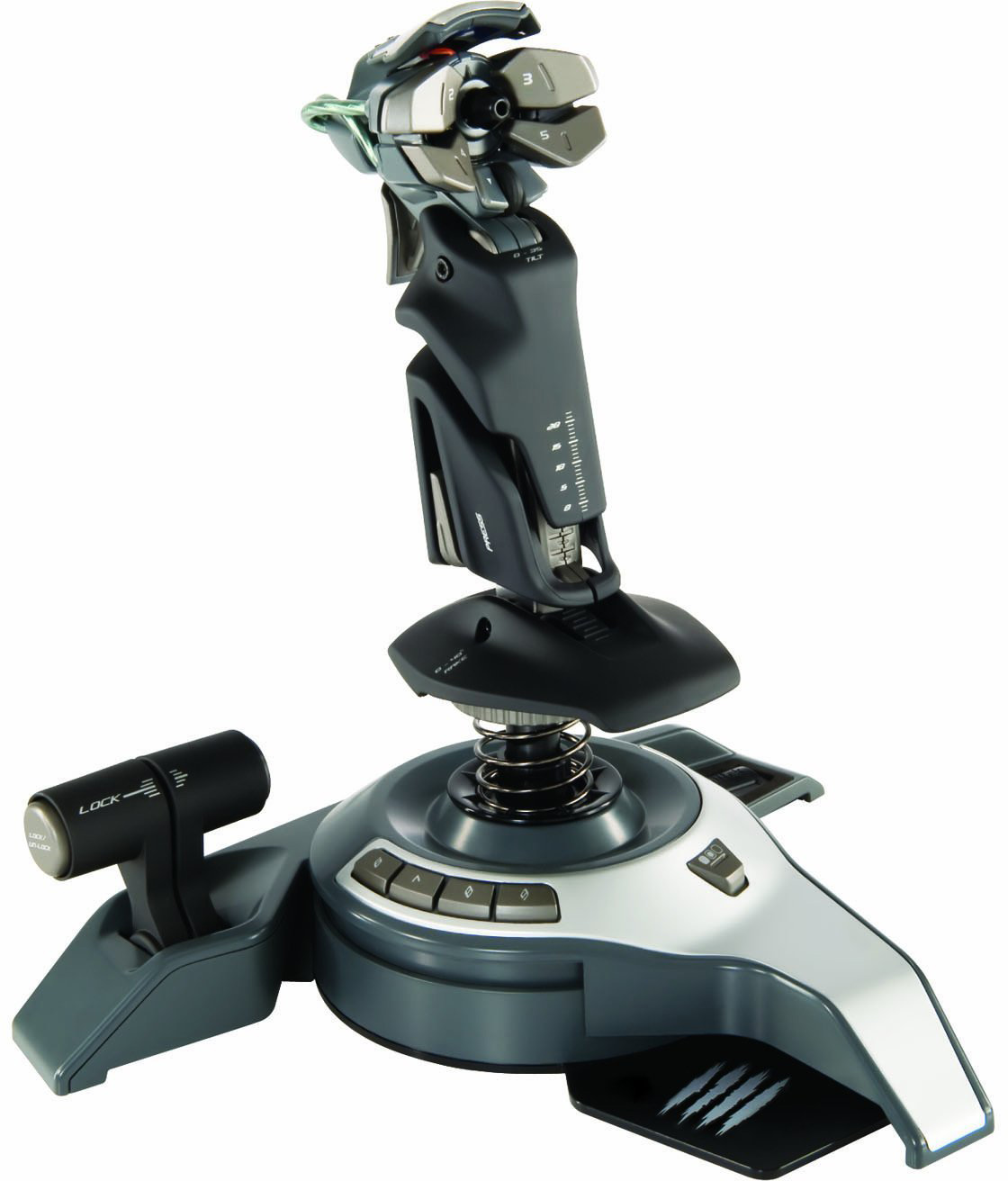 Купить mad Catz Cyborg F.L.Y.5 Flight Stick (MCB4330200B2/04/1) - проводной  джойстик для ПК (Black) в Москве в каталоге геймпадов с доставкой.  Характеристики, цены в интернет-магазине iCover.