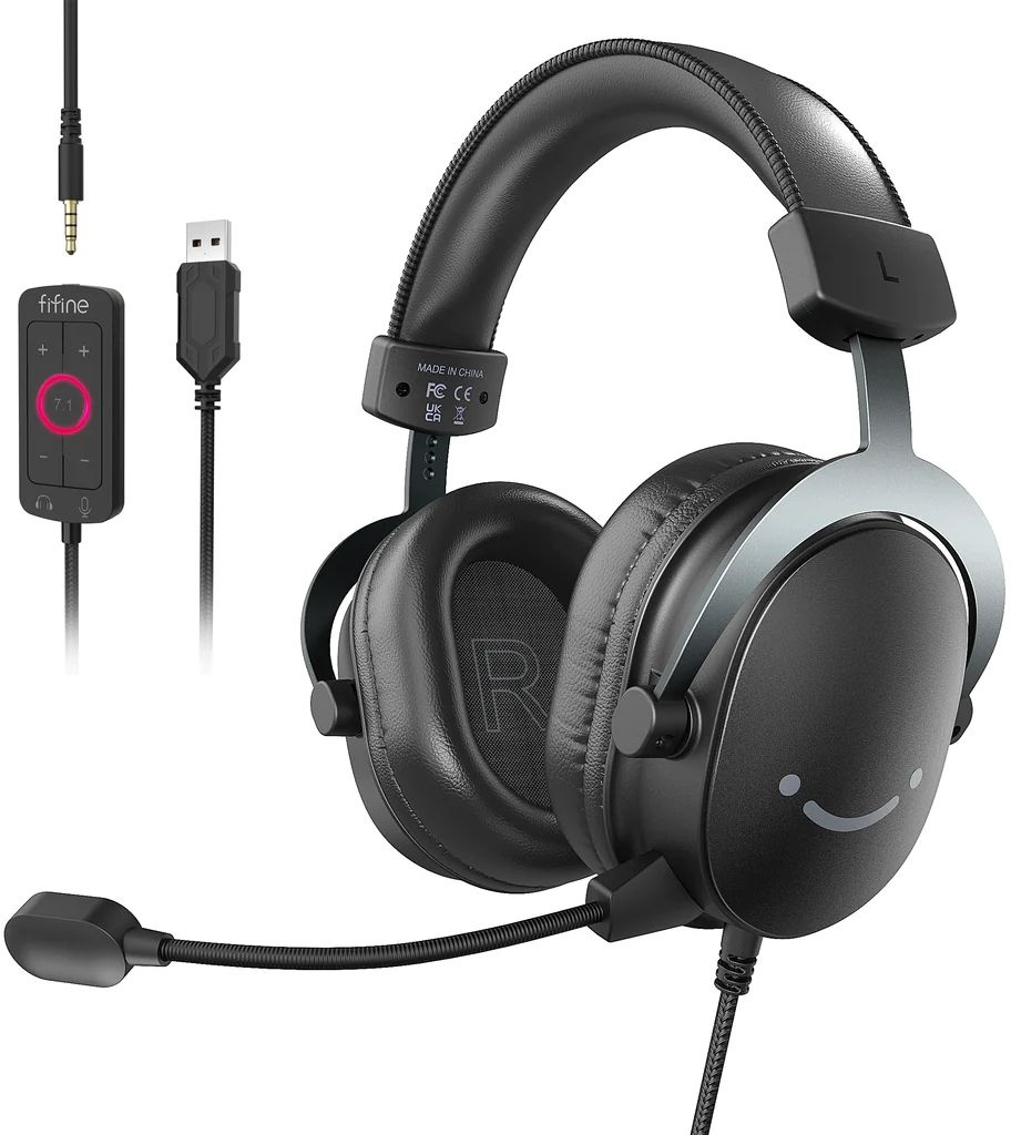 Купить игровые наушники Fifine H9 Gaming Headsets (Black) 1211698 в Москве  в каталоге игровых наушников и гарнитур с доставкой. Характеристики, цены в  интернет-магазине iCover.