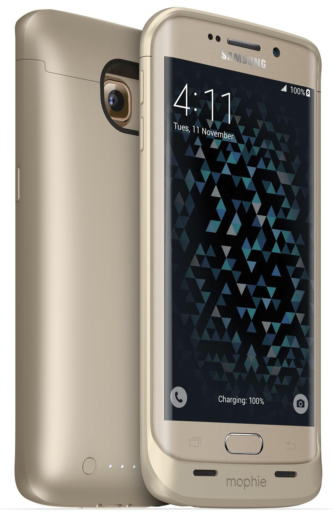 Купить mophie Juice Pack 3300 мАч (3257) - чехол-аккумулятор для Samsung  Galaxy S6 Edge (Gold) в Москве в каталоге внешних аккумуляторов с  доставкой. Характеристики, цены в интернет-магазине iCover.