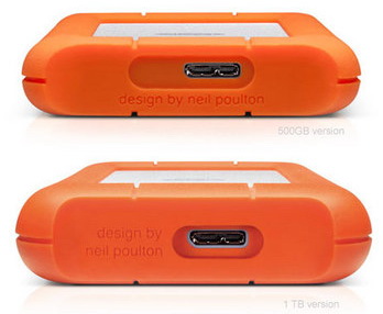 LaCie Rugged Mini 1TB USB 3.0 (301558) купить в интернет-магазине icover