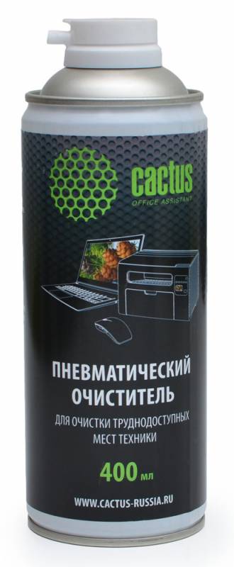 

Пневматический очиститель Cactus CS-Air400 для очистки техники 400ml (Black)