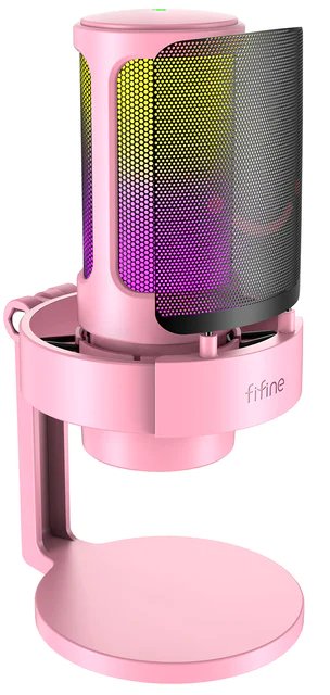 Конденсаторный USB-микрофон Fifine AmpliGame A8 (Pink) купить в интернет-магазине icover