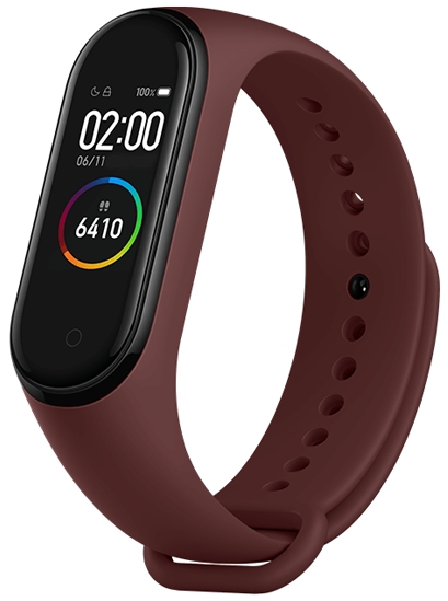 Фитнес-браслет Xiaomi Mi Band 4 (Wine Red) купить в интернет-магазине icover