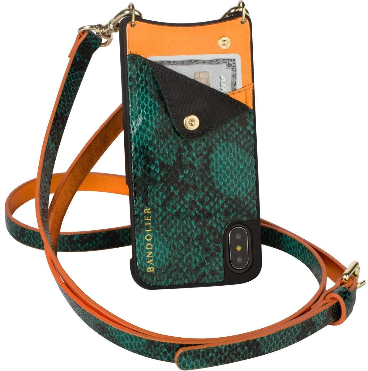 Купить чехол Bandolier Emma для iPhone X/Xs (Green Snake/Orange) в Москве в  каталоге чехлов-накладок для смартфонов с доставкой. Характеристики, цены в  интернет-магазине iCover.