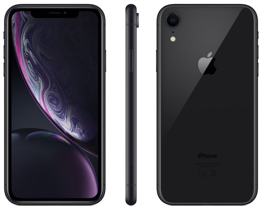 Смартфон Apple iPhone XR 128Gb MRY92RU/A (Black) купить в интернет-магазине icover