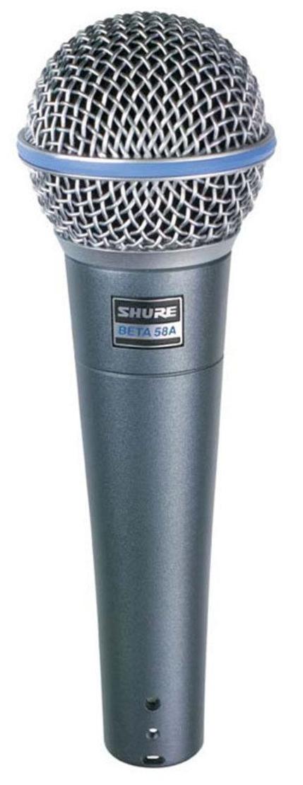 

Shure Beta 58A (18433) - динамический вокальный микрофон (Grey)