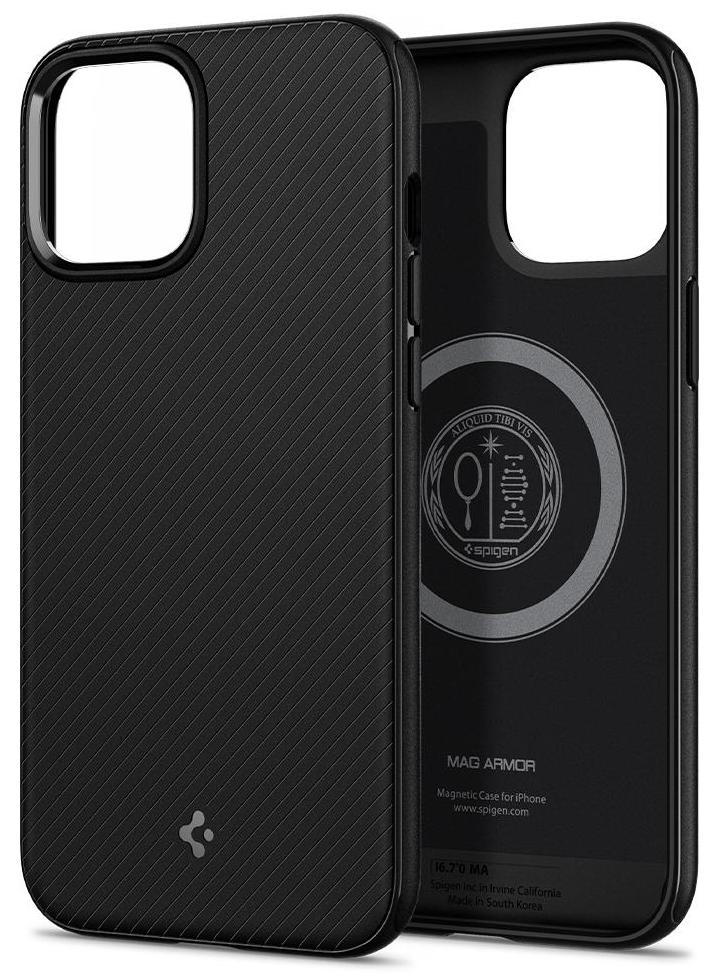

Чехол Spigen MagSafe MagArmor (ACS01864) для iPhone 12 Pro Max (Black)