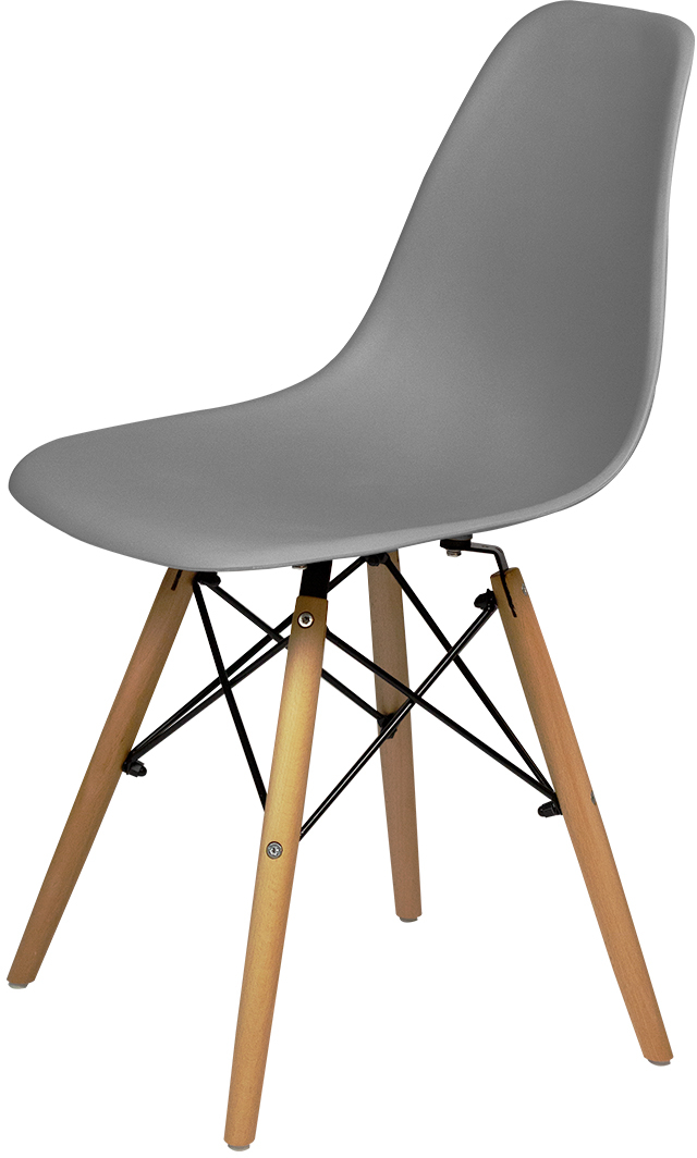 Комплект стульев RIDBERG DSW EAMES 2 шт. (Grey) купить в интернет-магазине icover