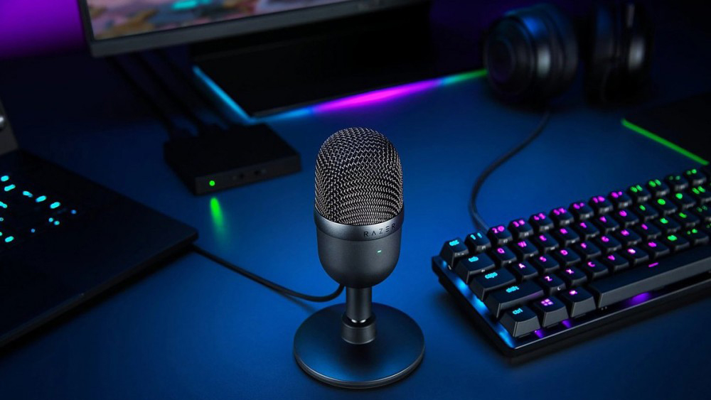 Микрофон Razer Seiren Mini (Mercury) купить в интернет-магазине icover