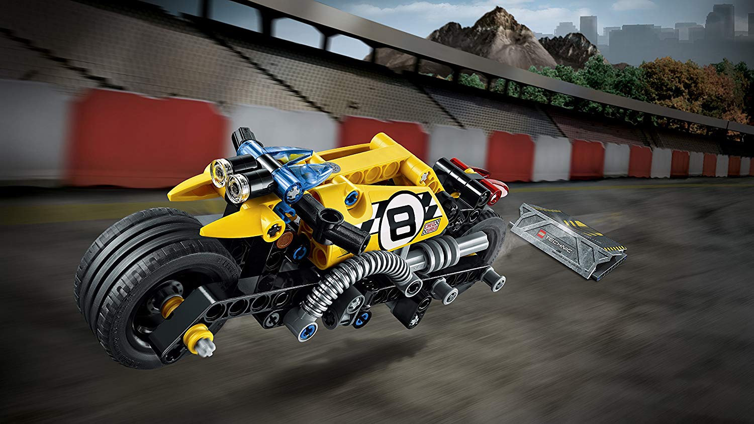 Купить конструктор Lego Technic Stunt Bike 42058 (Yellow) в Москве в  каталоге конструкторов LEGO с доставкой. Характеристики, цены в  интернет-магазине iCover.