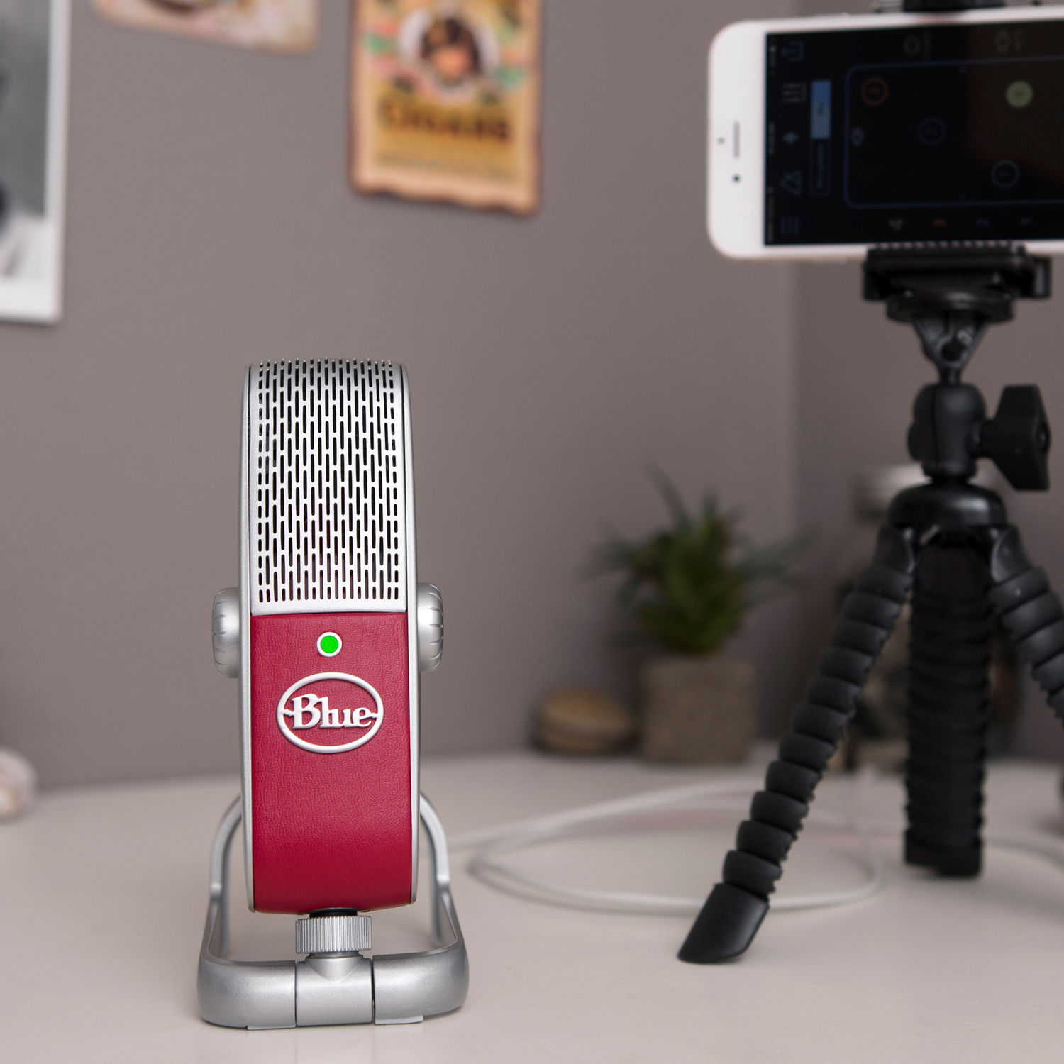 Купить цифровой микрофон Blue Microphones Raspberry Studio (Red) в Москве в  каталоге микрофонов с доставкой. Характеристики, цены в интернет-магазине  iCover.