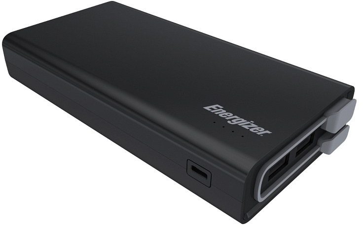 Energizer UE20001 20000 mAh - внешний аккумулятор (Black) купить в интернет-магазине icover