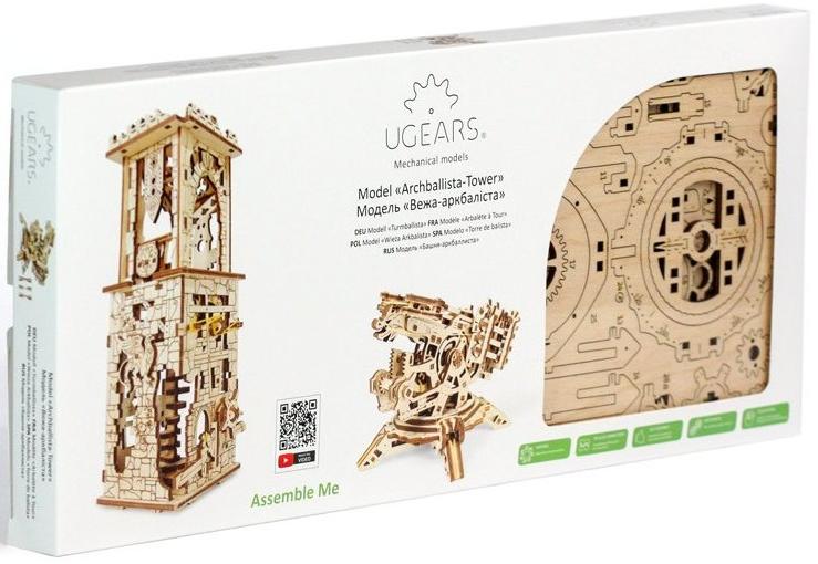 

3D-пазл Ugears Башня-аркбаллиста (70048)