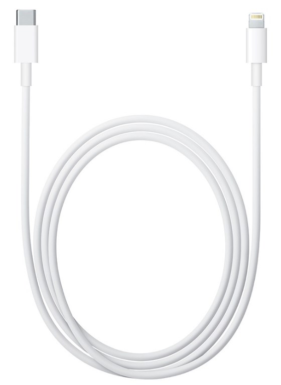 

Кабель для iPhone, iPad Apple USB-C/Lightning 1m MK0X2ZM/A (White)