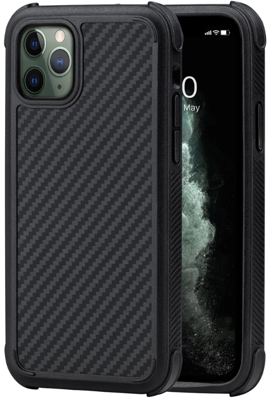 

Чехол Pitaka MagCase Pro (KI1101MP) для iPhone 11 Pro Max (Black/Grey)