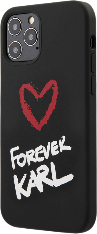 

Чехол Karl Lagerfeld Forever Karl (KLHCP12MSILKRBK) для iPhone 12/iPhone 12 Pro (Black)