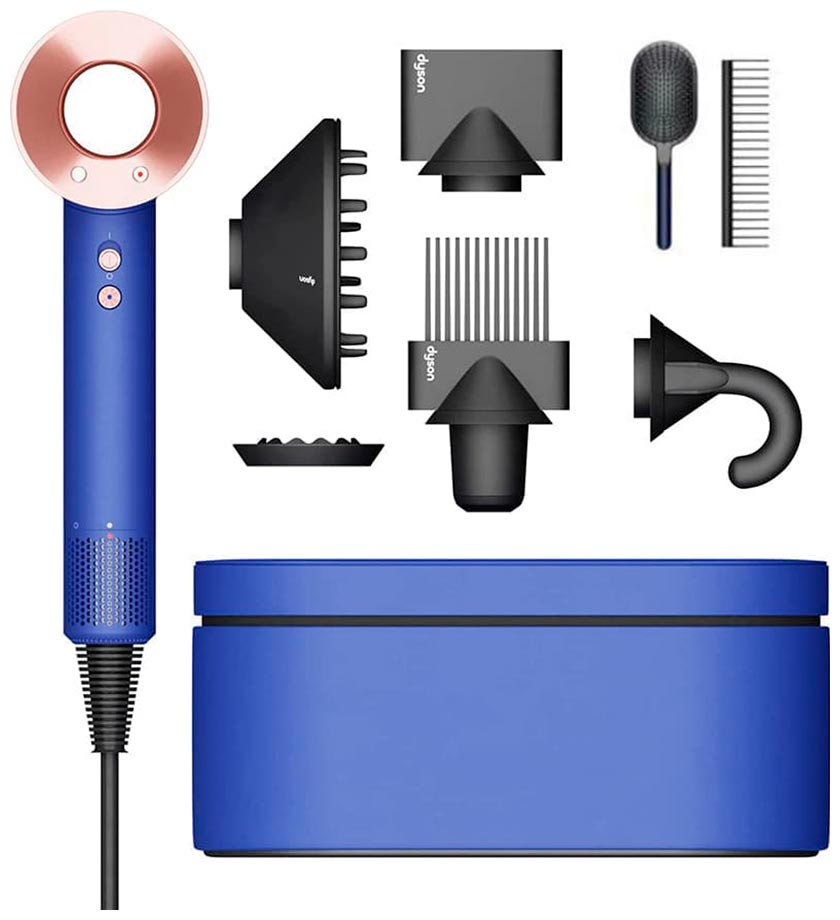 Фен Dyson HD07 460565-01 (Blue/Blush) купить в интернет-магазине icover