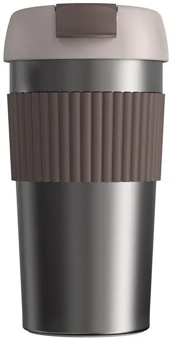 Термостакан-непроливайка KissKissFish Rainbow Vacuum Coffee Tumbler (Brown) купить в интернет-магазине icover