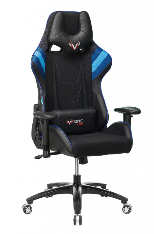 

Игровое кресло Бюрократ VIKING 4 AERO (Blue/Black)