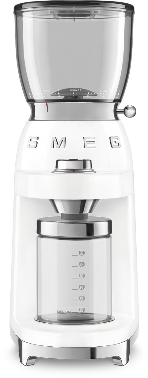 Кофемолка Smeg CGF01WHEU (White) купить в интернет-магазине icover