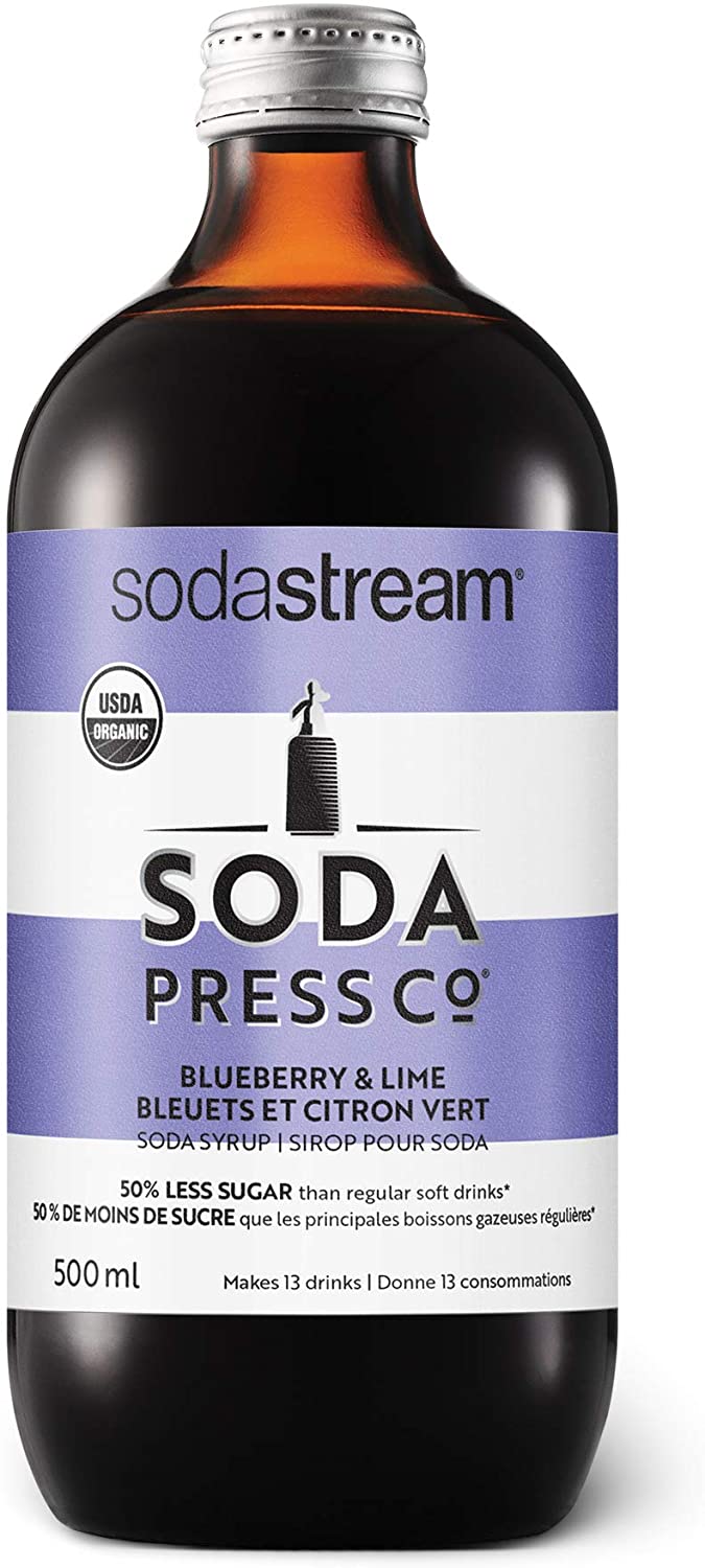 

Концентрат безалкогольного напитка Sodastream Soda Press 500ml (Blueberry & Lime)