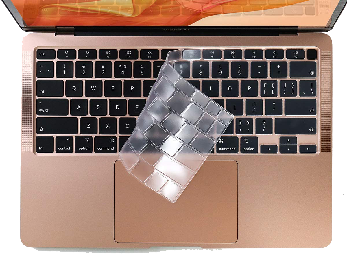 

Накладка на клавиатуру Wiwu Keyboard Protector для MacBook Air 13'' 2020 (Clear) US раскладка клавиатуры