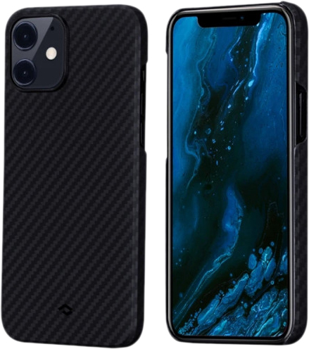 

Чехол Pitaka MagEZ (KI1201) для iPhone 12 mini (Black/Grey)