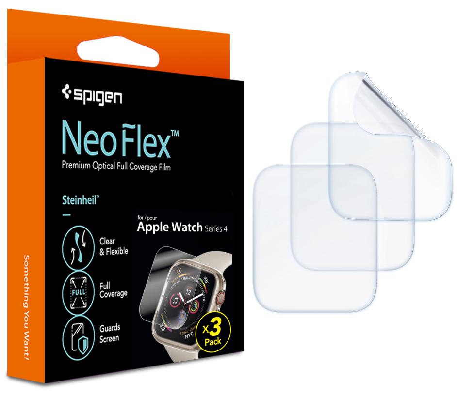 

Защитная пленка Spigen Neo Flex (061FL25575) для Apple Watch series SE/6/4 40mm (Clear)