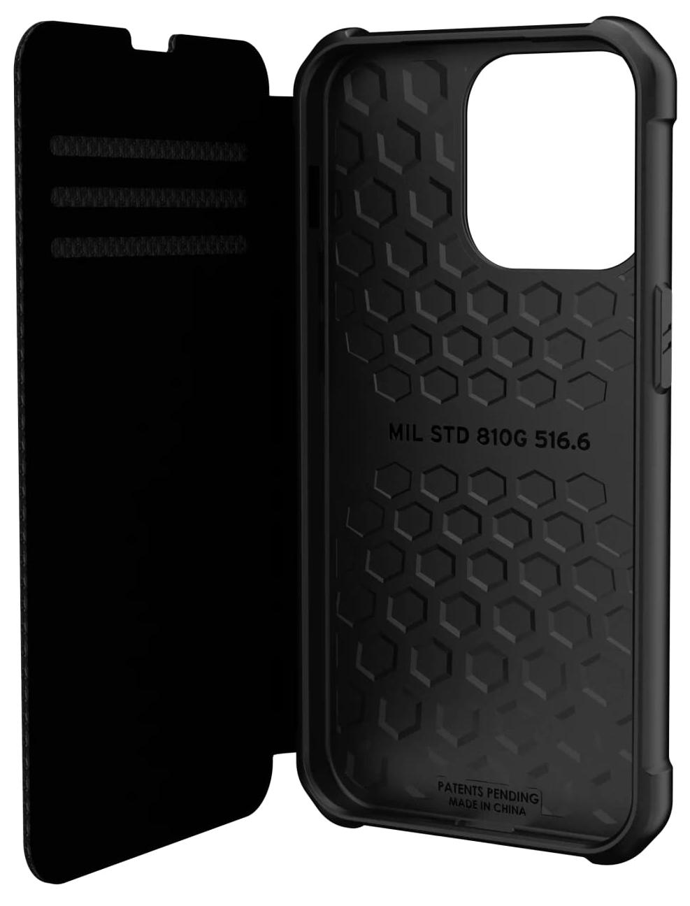 Купить чехол UAG Metropolis Folio (113156113940) для iPhone 13 Pro (Kevlar  Black) в Москве в каталоге противоударные чехлов для смартфонов с  доставкой. Характеристики, цены в интернет-магазине iCover.