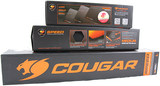 Cougar Speed Medium - коврик для мыши (Black) купить в интернет-магазине icover