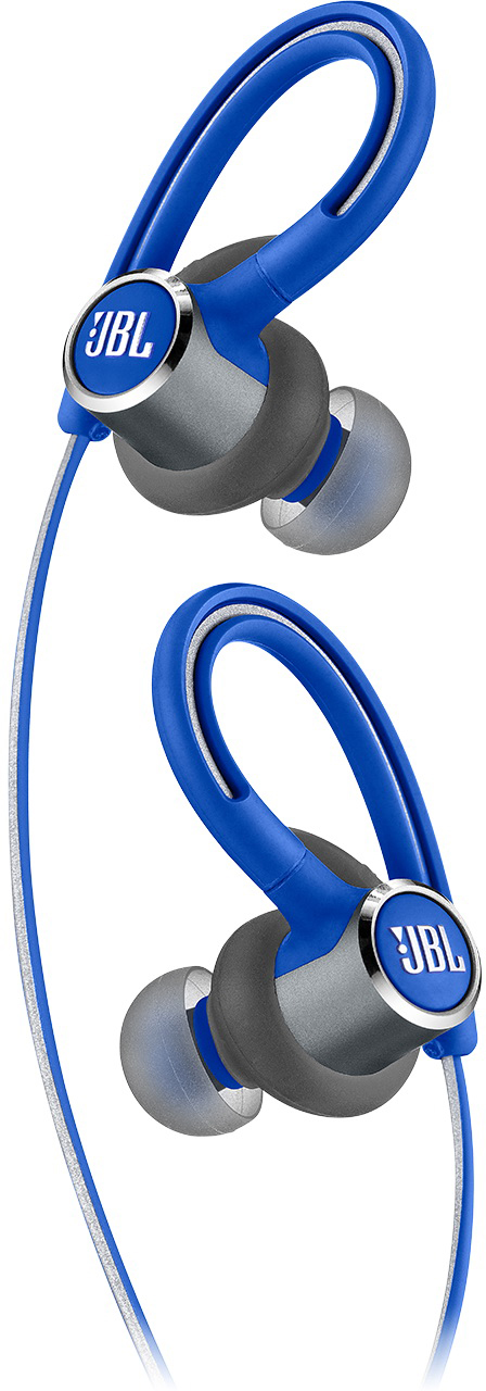 Беспроводные наушники jbl reflect contour blue