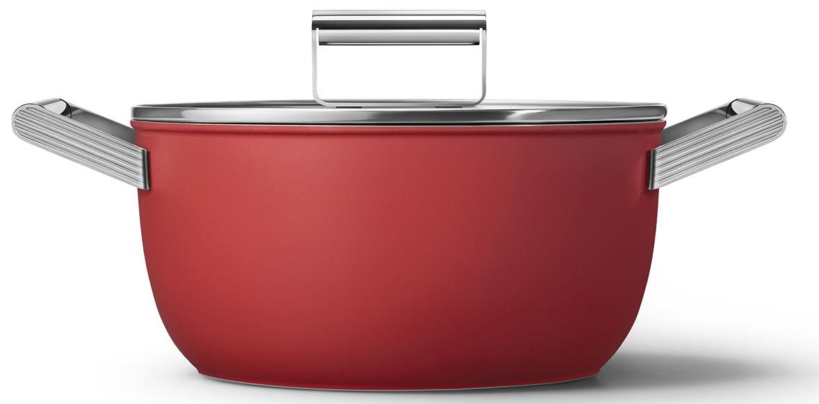 Кастрюля Smeg CKFC2411RDM (Red) купить в интернет-магазине icover