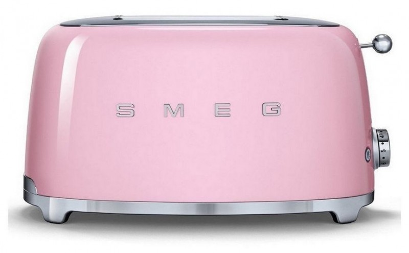 Тостер Smeg на 4 хлебца TSF02PKEU (Pink) купить в интернет-магазине icover