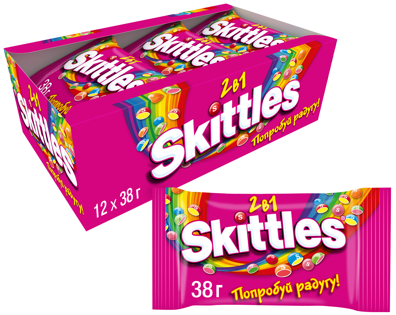 Жевательные конфеты skittles. СКИТЛС 2в1 38г. СКИТЛС 2 В 1. СКИТЛС 38г. Драже skittles 2в1, 38 г.