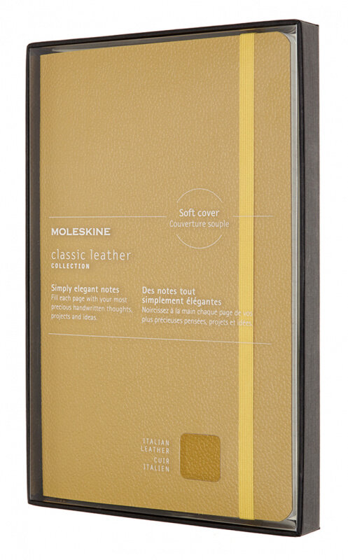 

Блокнот Moleskine Leather Limited Edition Large (LCLH31SM17BOX) в линейку (Yellow)