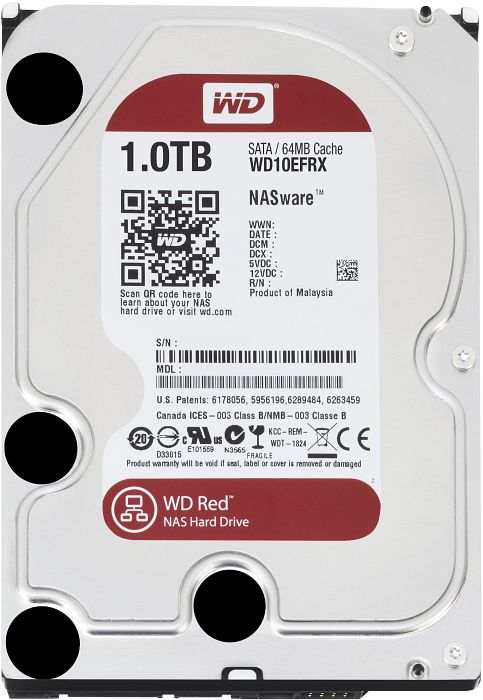 

Western Digital Red IntelliPower 3,5" 1Tb (WD10EFRX) - внутренний жесткий диск