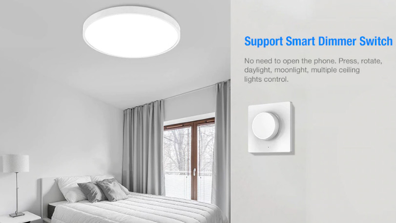 Потолочная лампа Xiaomi Yeelight LED Mini YLXD37YL (Grey) купить в интернет-магазине icover