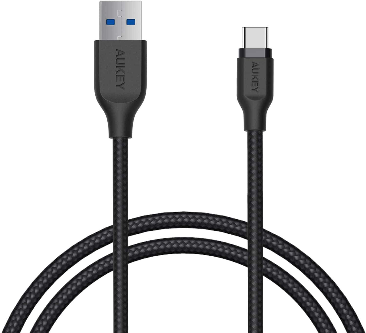 

Кабель Aukey Braided Nylon (CB-AC1) USB-C to USB-A 3.1 1.2m (Black)