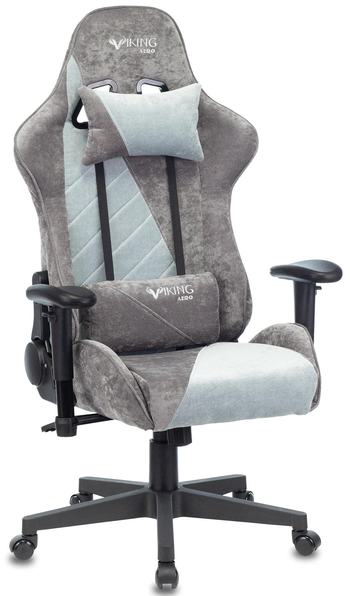 

Игровое кресло Бюрократ VIKING X Fabric (Grey/Blue)